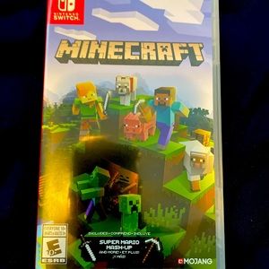 Nintendo switch Minecraft game card